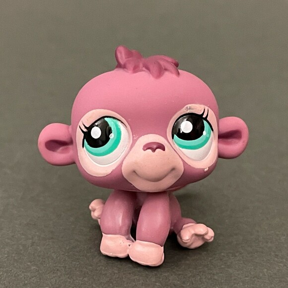 LPS Littlest Pet Shop Hasbro Figure Monkey 2006 - Picture 1 of 6